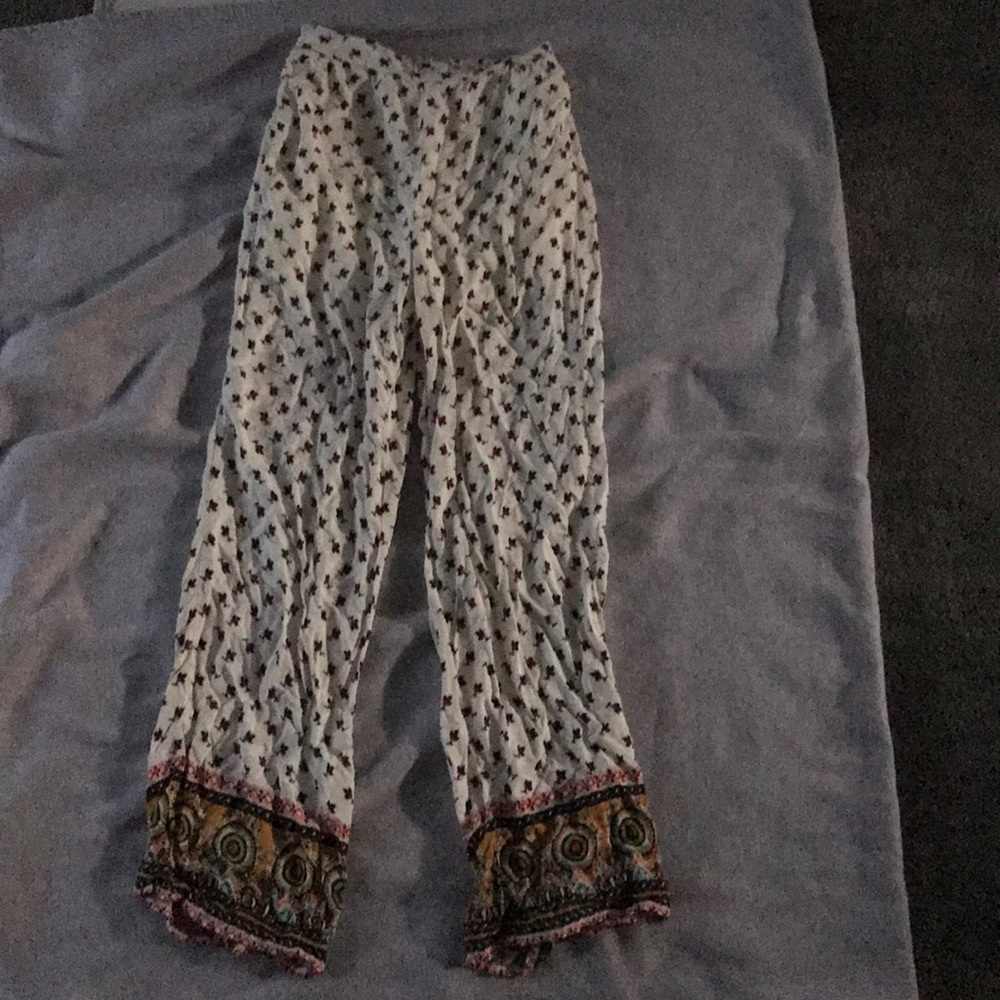Flowy Pants with ankle detail